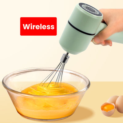 kualitas  Kitchen Mini USB Charging Port Handheld Electric Mixer Three Speed Adjustable pabrik