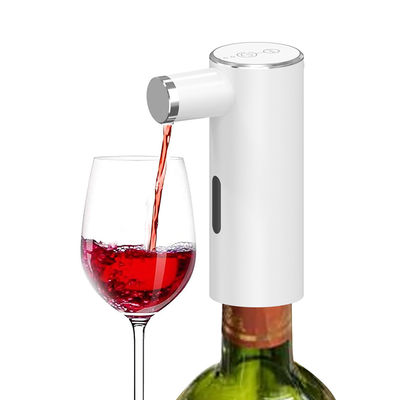 kualitas  Stainless Steel Electric Wine Dispenser With 2.5W Power 500mah Battery White Black Red pabrik