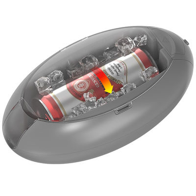 kualitas  2AA Battery Powered Portable Beverage Cooler For Home Party Bar pabrik